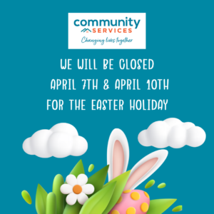 We will be closed April 7th and April 10th for the Easter Holiday